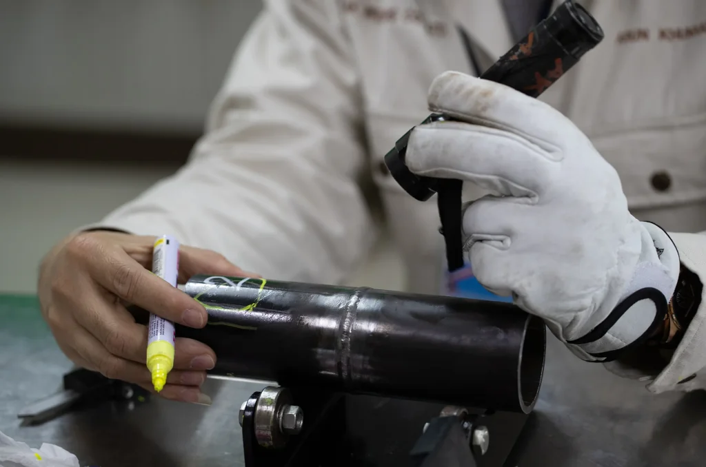 Visual NDT inspection